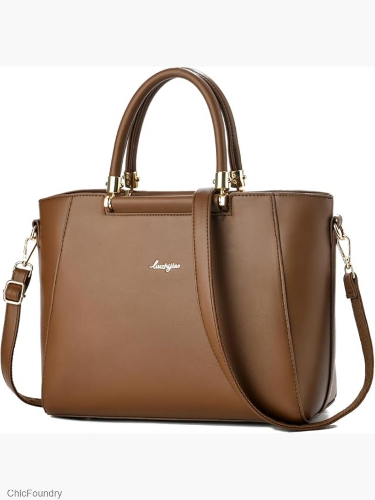 Satchel Crossbody Shoulder Bag Top Handle Tote For Office Daily